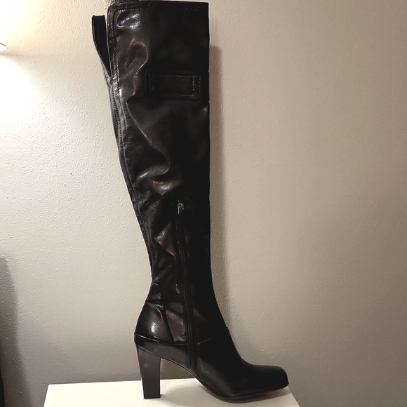 New in Box! Franco Sarto Marital-1 Over the knee boots. Rare find, Black, Size 8 - Picture 2 of 10